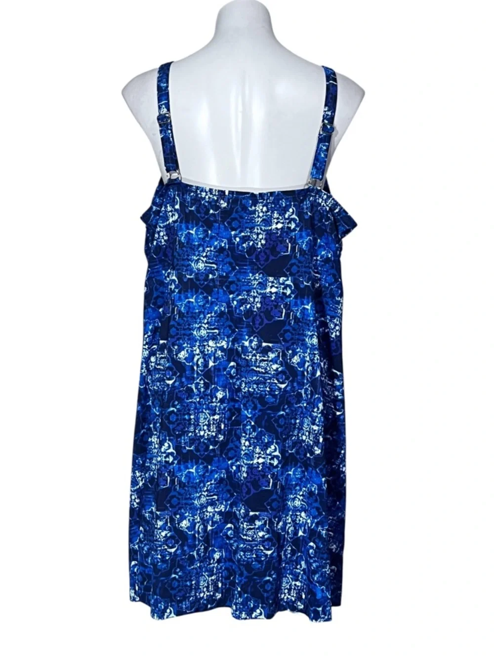 Swimsuits For All swim dress plus size 30 blue - Picture 3 of 6